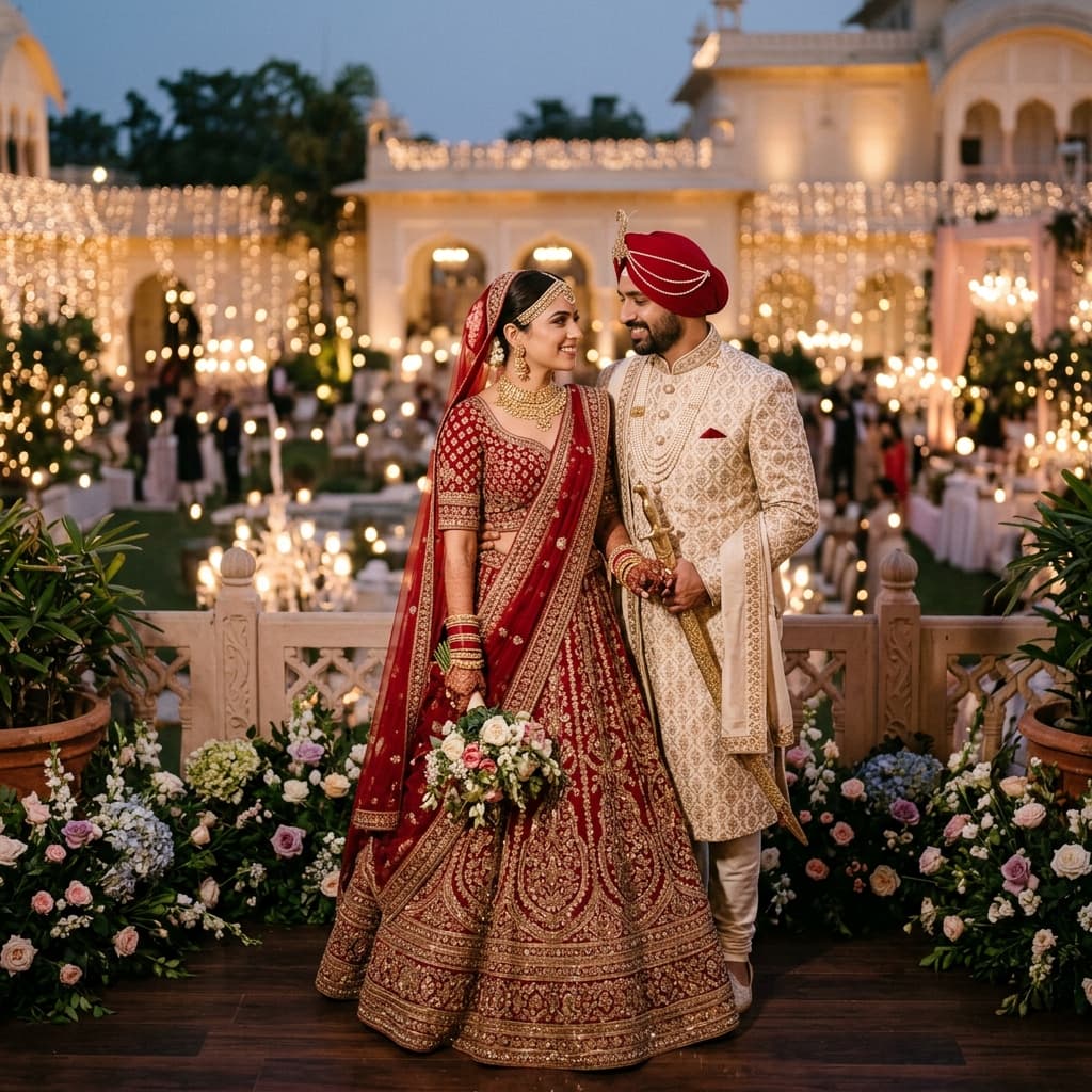 Bride and Groom Portrait